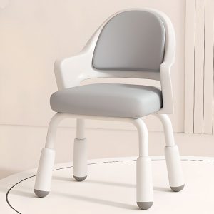 "Adjustable Height Children's Chair with Arms, Upholstered Chair(s), Legs"